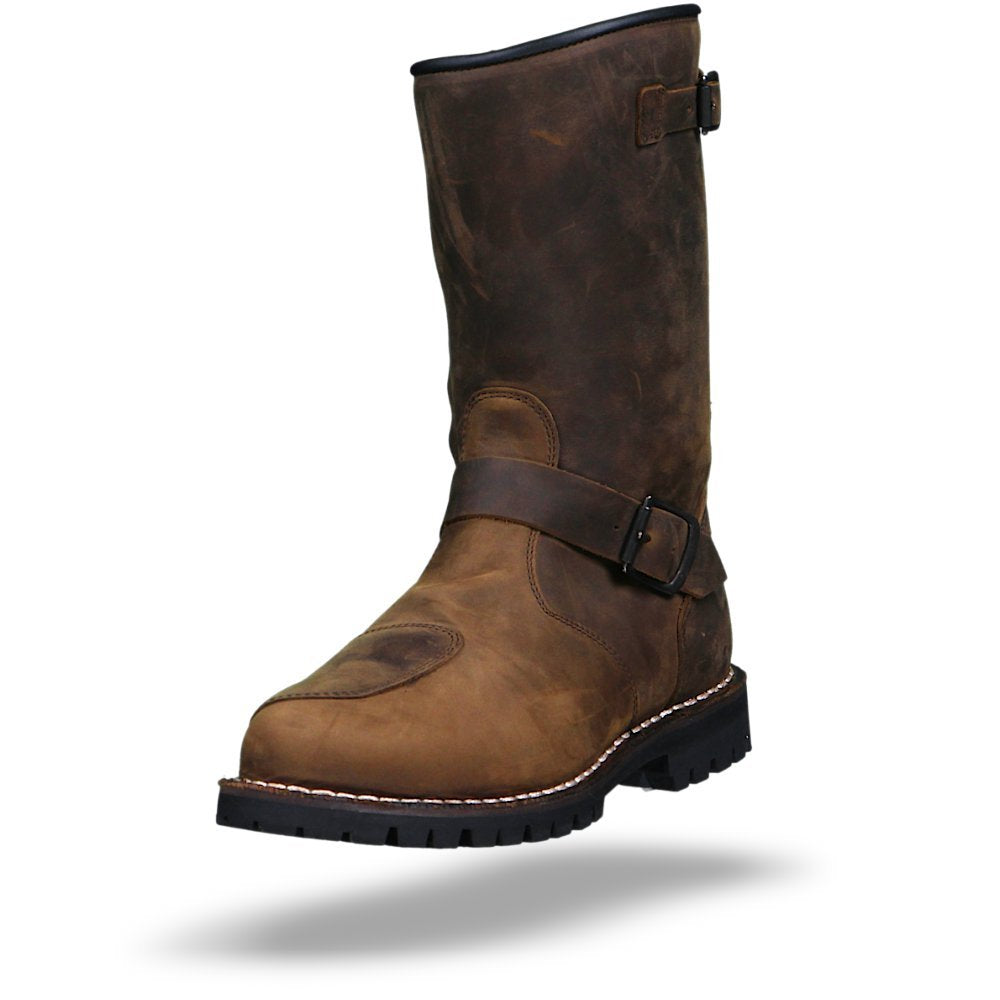 TCX Herren Motorcycle Boot 39 EU Vintage Marron, 39 EU Vintage Marron