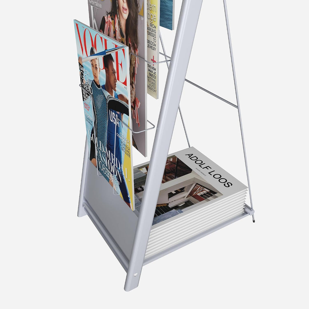 BPT Prospekthalter Prospektständer Zeitungsständer Literaturhalter Anzeige Schrägsteller, Buchstände