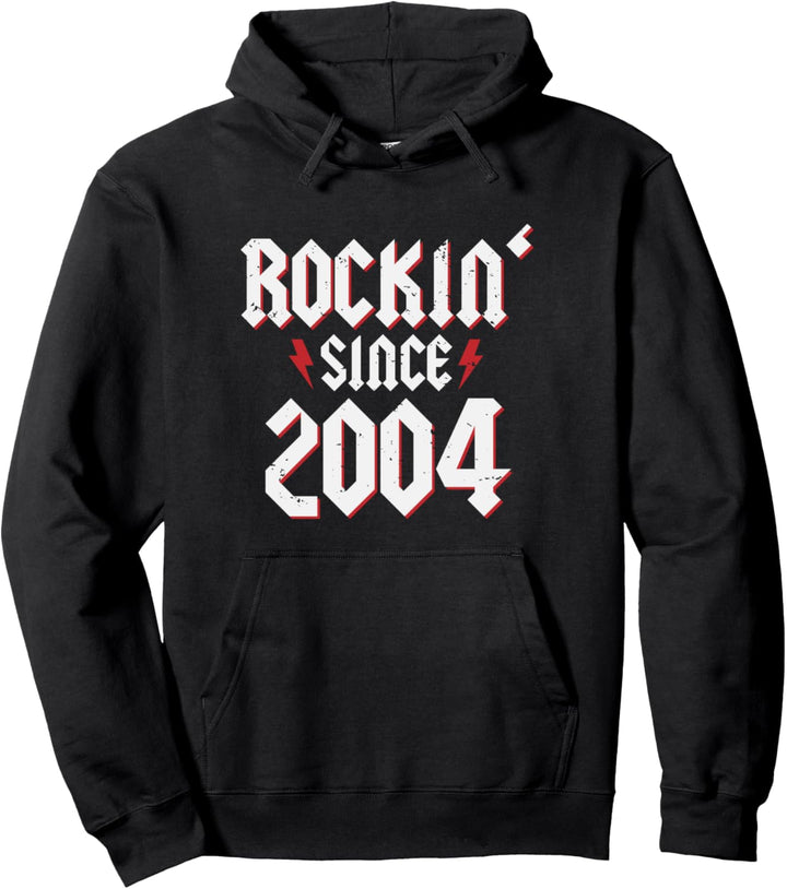 18 Geburtstag Junge Mädchen, Rockin Since 2004 Pullover Hoodie