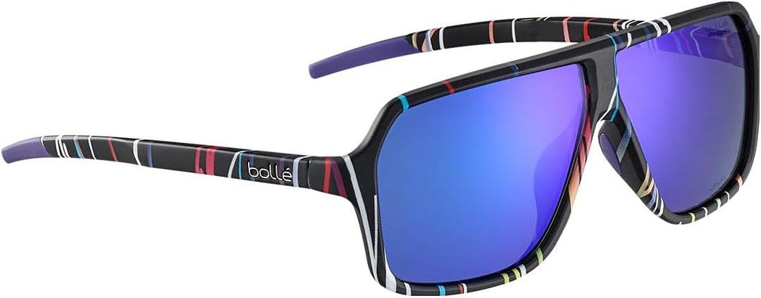 Bollé – Prime, Sonnenbrille, Unisex, Erwachsene Schwarz, Schwarz