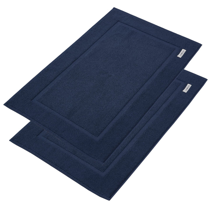 PandaHome Badvorleger Set aus 100% Baumwolle - 2 Stück Badematte - Duschvorleger Duschmatte, Schnell