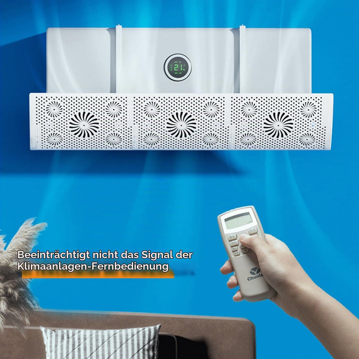 Klimaanlage Windabweiser Universal – Luftlenker für mobile Klimageräte bis 15 kg, 2 Luftmodi (Sommer