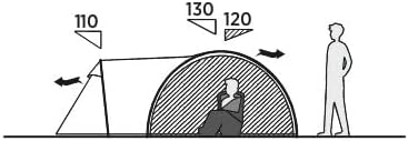 Easy Camp Blazar 300 Zelt, Grün, 180 x 340 cm