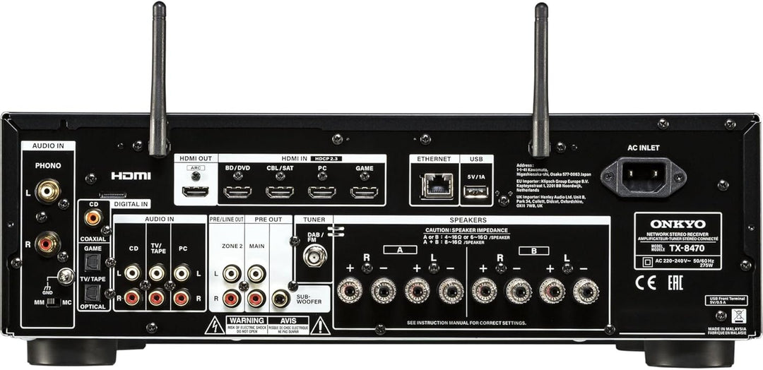 Onkyo TX-8470BMMP schwarz