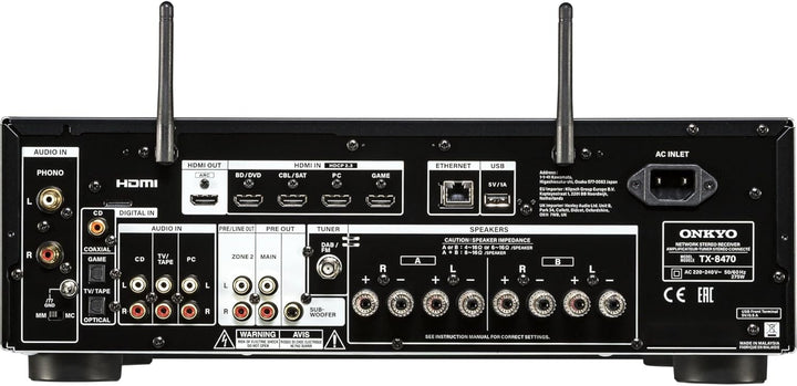 Onkyo TX-8470BMMP schwarz