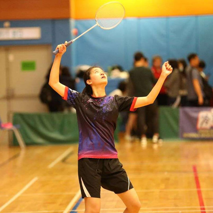WHiZZ Carbon Graphit Badminton Schläger Set, Leichtgewicht Badmintonschläger Federball Set für Train