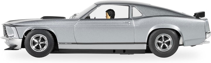 Scalextric C4497 John Wick Ford Mustang BOSS 429, Silber