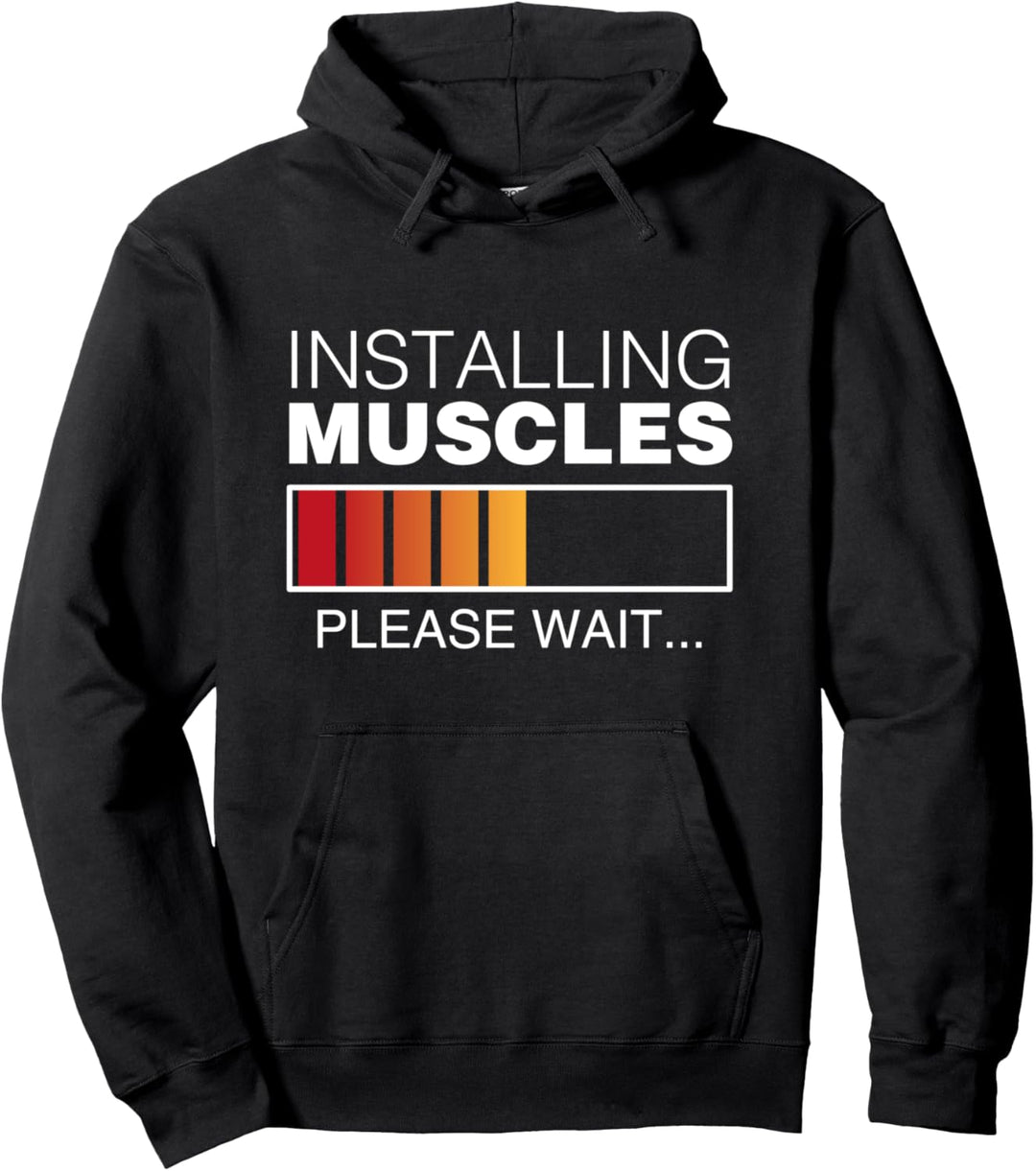 Muskelkater Bodybuilding Workout Kater Gym Pullover Hoodie