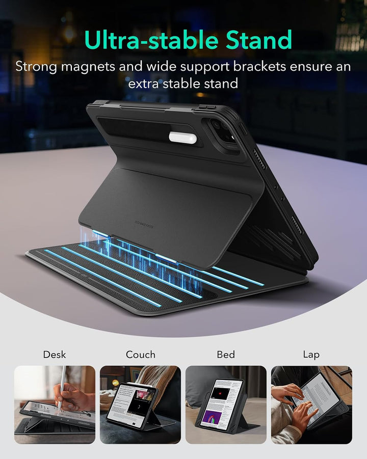 ESR für iPad Pro 11 Hülle 2022/2021, iPad Pro11 Zoll Case, abnehmbare magnetische Abdeckung, Verstel