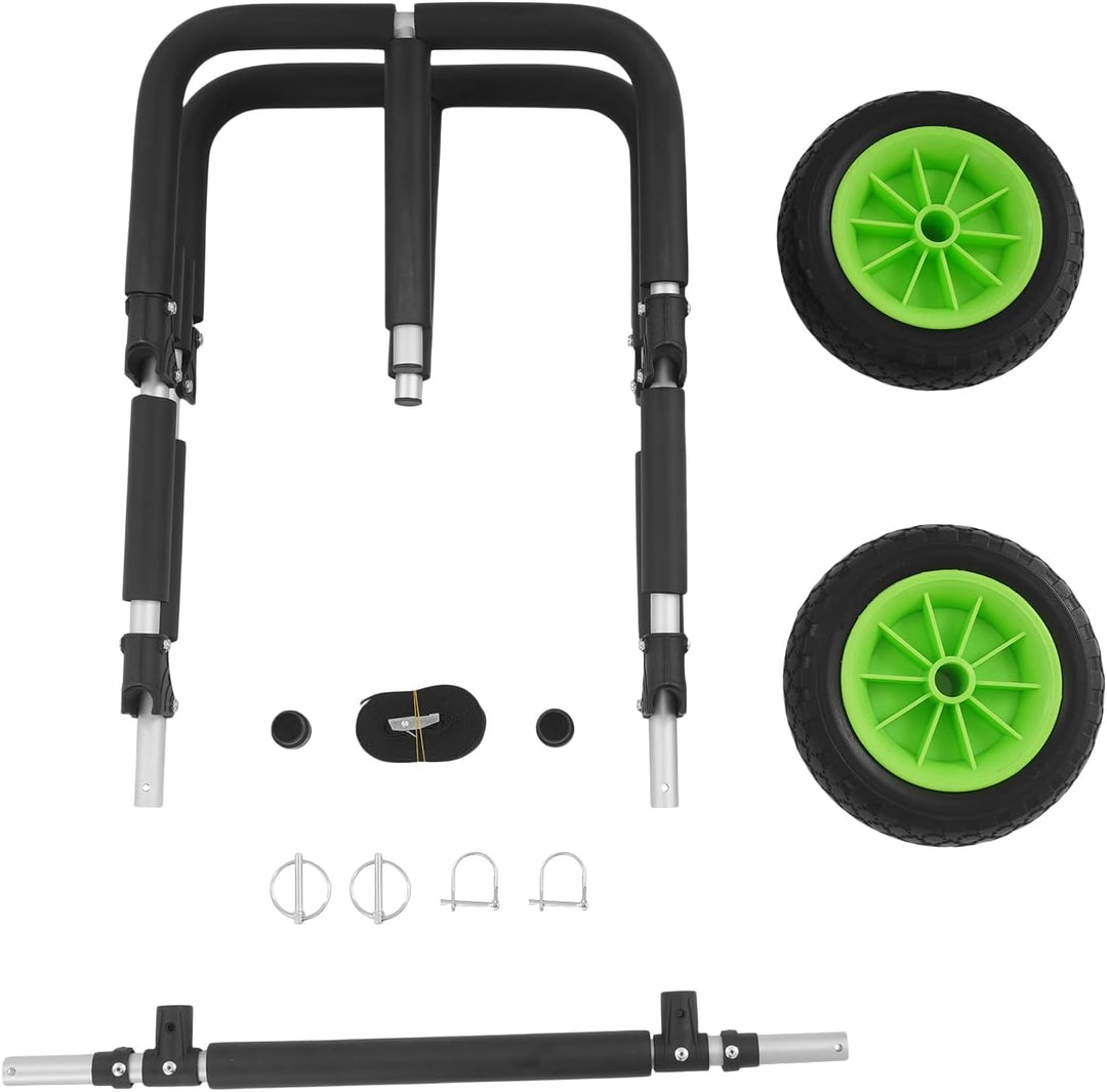 Surfwagen Surfboard Transportwagen | Platz für 2 Kajaks oder SUPs | Aluminium Strandwagen | SUP Tran