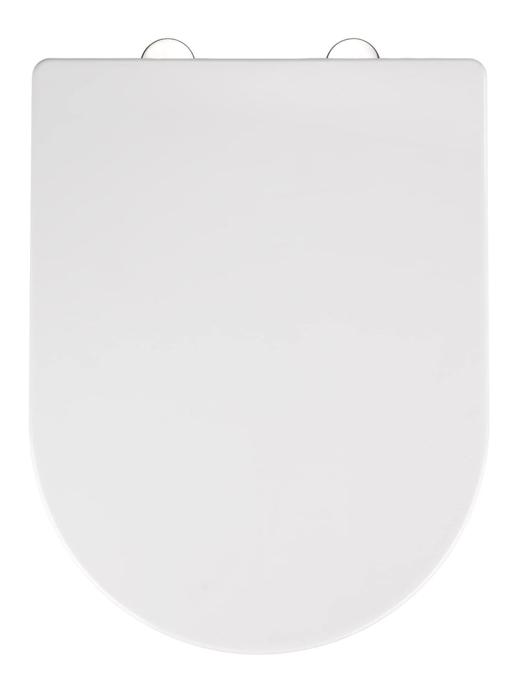 WENKO WC-Sitz Mod. Premium Calla Toilettensitz mit Absenkautomatik rostfreier Edelstahl-Befestigung