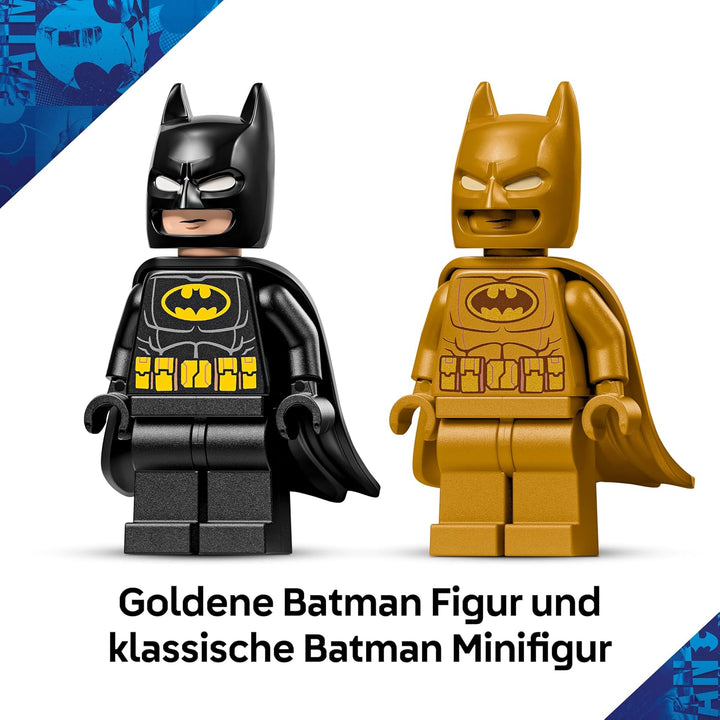 LEGO DC Batman: Batman Logo - Superhelden Spielzeug mit Minifiguren - Kreativer Modellbau für Jungen