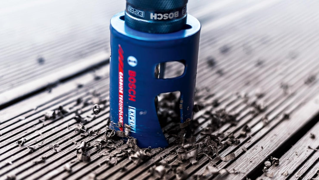 Bosch Accessories 1x Expert Construction Material Lochsäge (für Weichholz, Ø 105 mm, Zubehör Schlagb