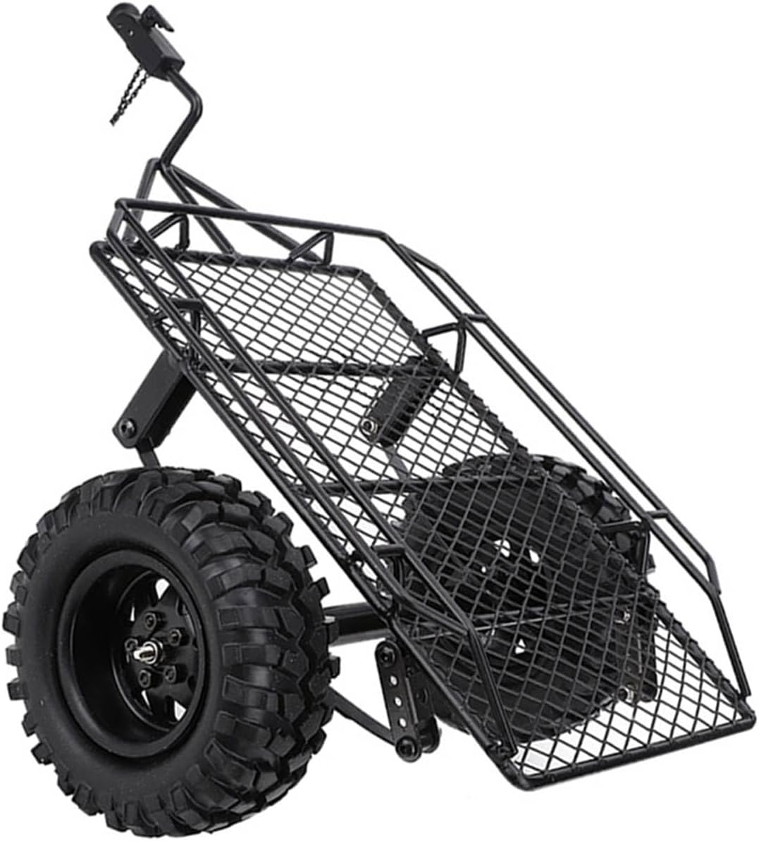Omabeta Metalleimer-Anhänger, RC-Zubehör RC-Anhänger Metall-Upgrade-Zubehör Leichtgewicht für 1/10 R
