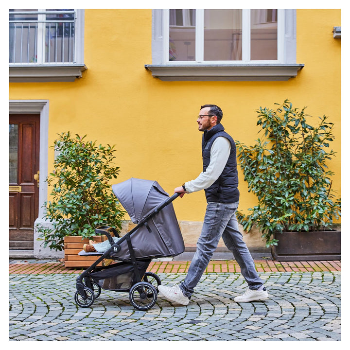 hauck Buggy Shop N Care für Kinder ab Geburt bis 22 kg mit Liegefunktion, Getränkehalter und Snack T