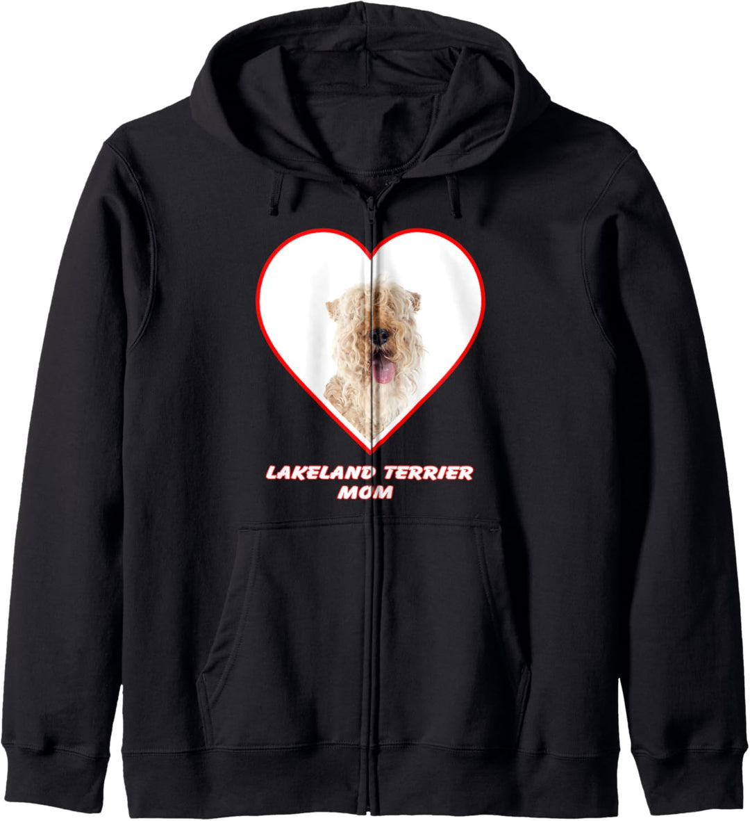 Lakeland Terrier Dog Mom Kapuzenjacke
