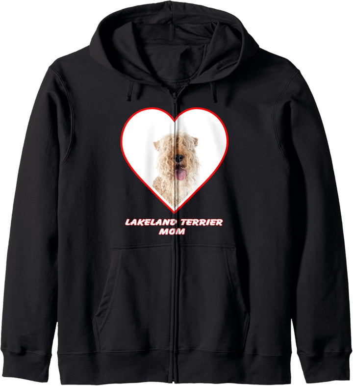Lakeland Terrier Dog Mom Kapuzenjacke