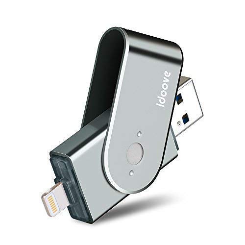 USB-Flash-Laufwerk für iPhone und iPad, Fotostick, Speicherstick, USB 3.0, externer Speicheradapter,