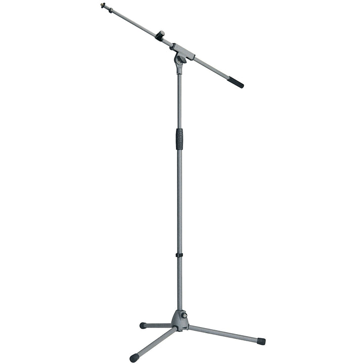 Konig &amp; Meyer Mikrofonarmständer grau High-Tech- 21080 925 - 1.630 mm / 725 mm grau, 925 - 1.630 mm