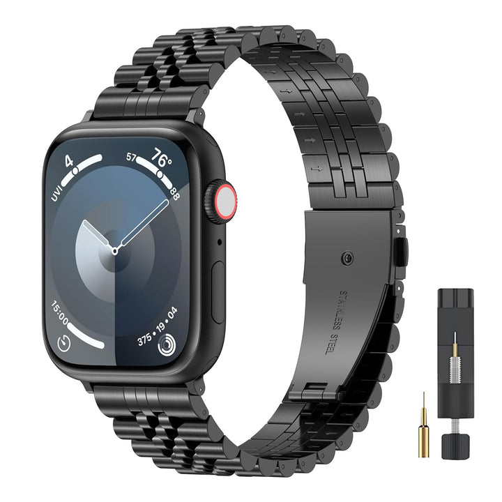 EZMVZKU Armband Kompatibel mit Apple Watch 49mm 45mm 44mm 41mm 42mm 40mm 38mm 46mm Damen Herren, Ede