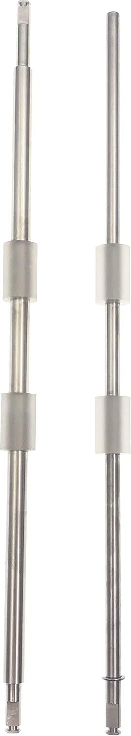 OKLILI PA03540-Y075 PA03540-G078 Scanner Feed Roller Exit Roller Set mit Schaft Kompatibel mit Fujit
