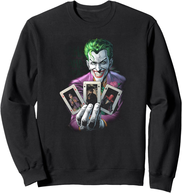 Batman Joker 3 of a Kind Sweatshirt