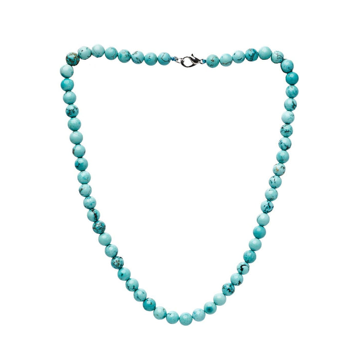 Handgemachte Herren Perlenkette Kette Tigerauge Onyx Grau Achat Jaspis | 8MM Natürliche Edelsteine H