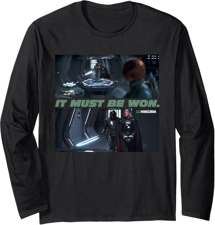 Star Wars The Mandalorian Moff Gideon It Must Be Won Langarmshirt