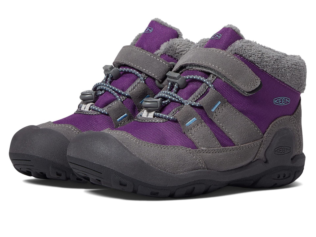 KEEN Unisex Kinder Knotch Chukka-Stiefel 19 EU Steel Grey Charisma, 19 EU Steel Grey Charisma