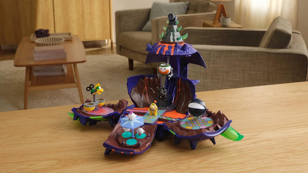 THE SUPER MARIO BROS. MOVIE Deluxe Wonder Bowser Jr. Planet-Spielset