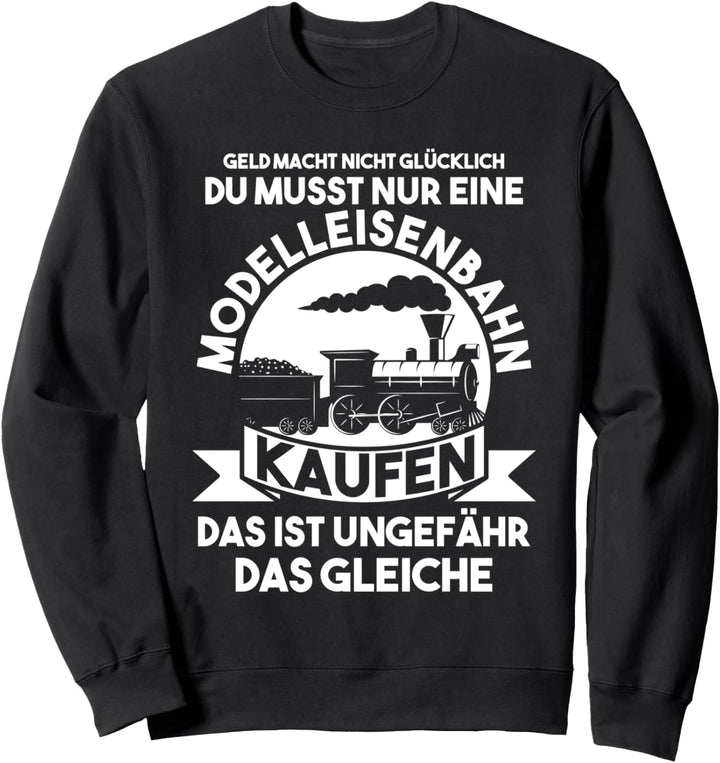 Modelleisenbahn Zug Eisenbahn Sweatshirt