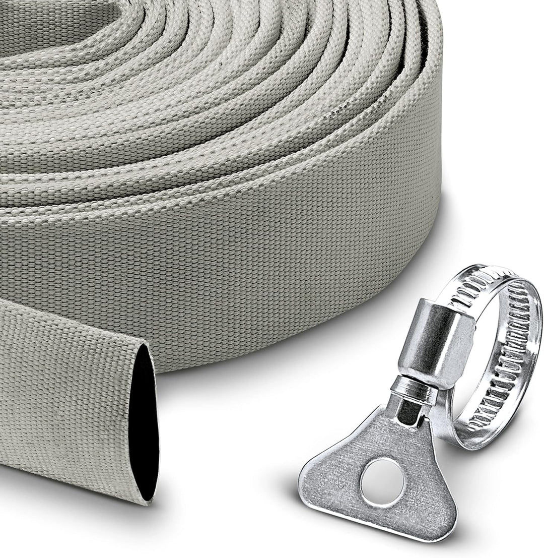 Kärcher SP 16.000 Dual flachsaugende Schmutzwasser-Tauchpumpe &amp; Gewebeschlauchset 1, 1/4 Zoll (10 m)