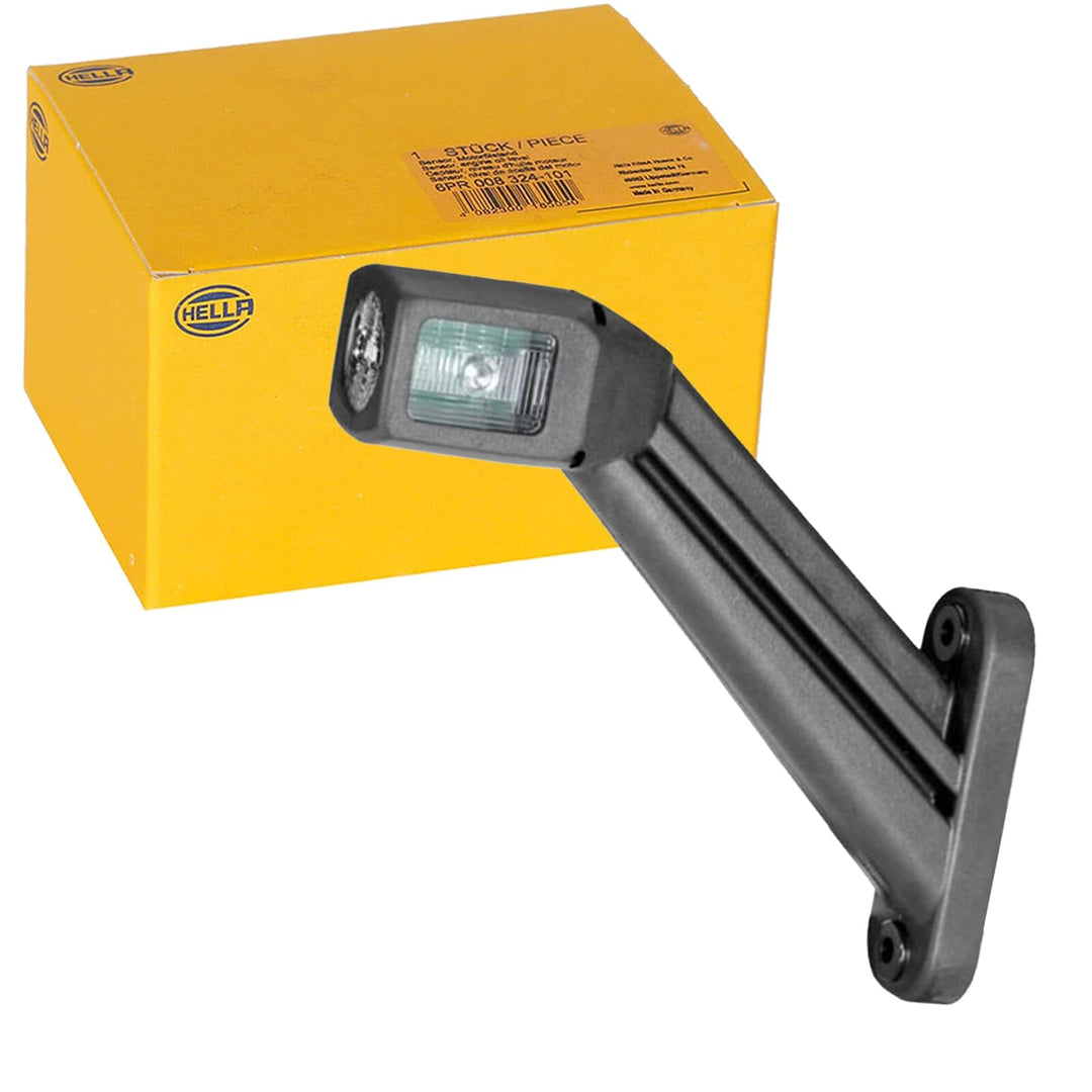 HELLA - Umrissleuchte - LED - 12/24V - Kabel: 500mm - Stecker: EasyConn - 2-polig - rechts/seitliche
