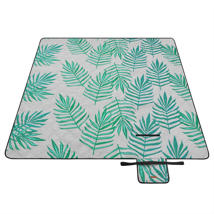 SONGMICS Picknickdecke, 200 x 200 cm, grosser Teppich, für Camping, Park, Garten, Strand, wasserabwe