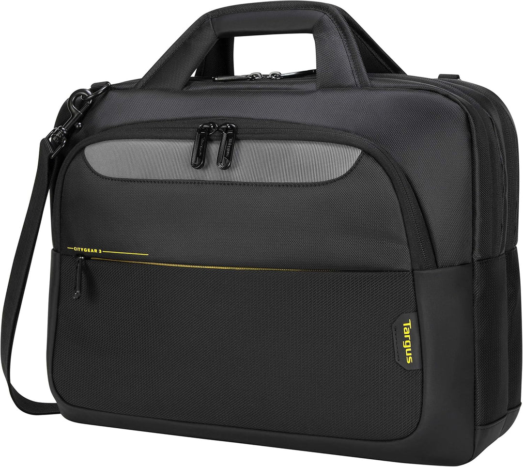 Targus TCG470GL CityGear 15-17,3" Topload Notebook-Tasche – Schwarz Topload 12-14", Topload 12-14"
