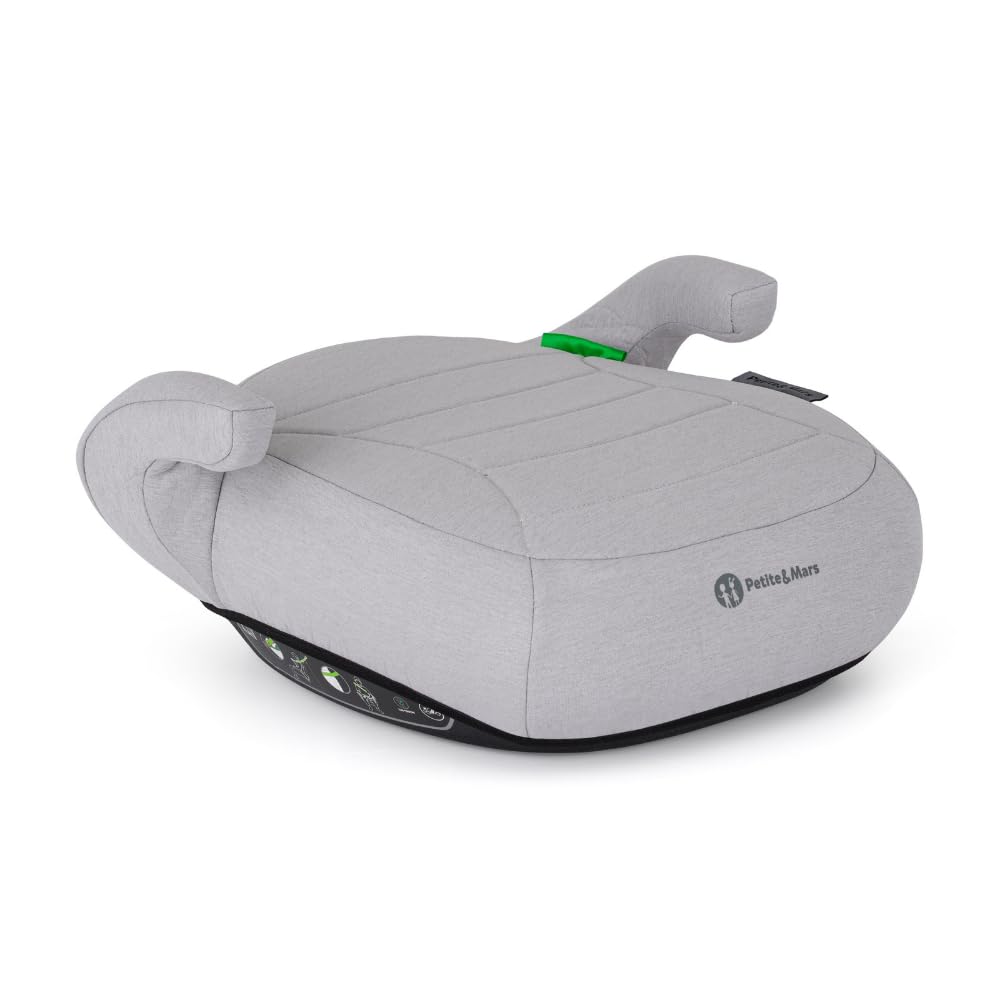 Petite&amp;Mars ZUNO Sitzerhöhung Auto Kinder 125–150 cm (ECE R129) – Leicht &amp; Kompakt, Ohne ISOFIX, Erg