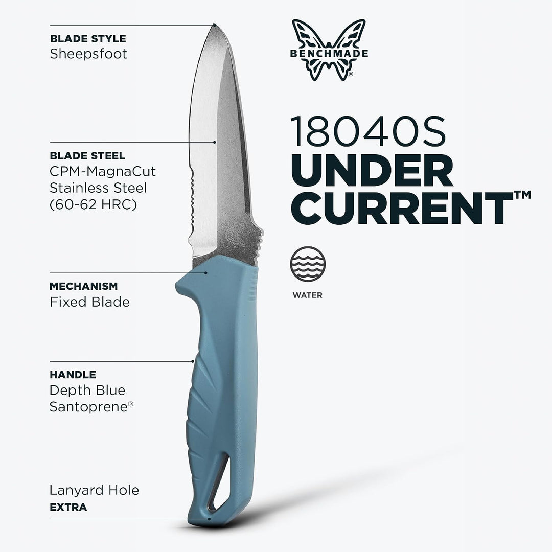 Benchmade Cuchillo UNDERCURRENT Santoprene CPM-MagnaCut