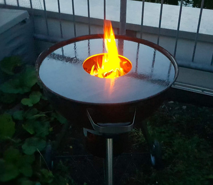 6mm Feuerplatte | Plancha | Grillplatte für 57 cm Kugelgrill + Grillrost
