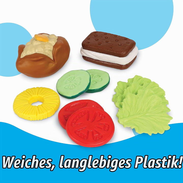 Learning Resources New Sprouts Frühstücks-, Lunch- und Dinner-Set Drei Mahlzeitenkörbe, Drei Mahlzei