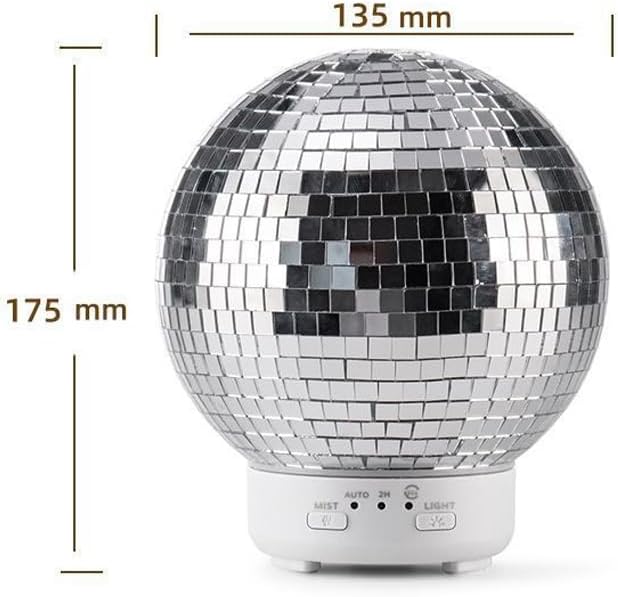 Diffusor Mit Diskokugel Rotierender Spiegel Diffusor Für Ätherische Öle Flüsterleiser Aromatherapie