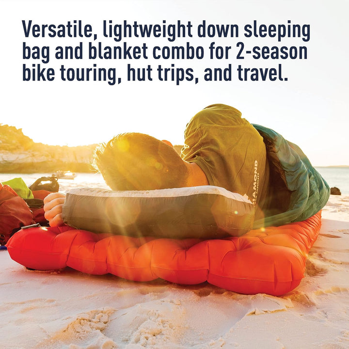 Sea to Summit Traveller Down Sleeping Bag Blanket Lang 30 °C, Lang 30 °C