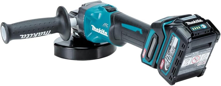 Makita GA008GM201 Akku-Winkelschleifer 40V max. / 4,0 Ah, 2 Akkus + Ladegerät im MAKPAC mit 2 Akkus