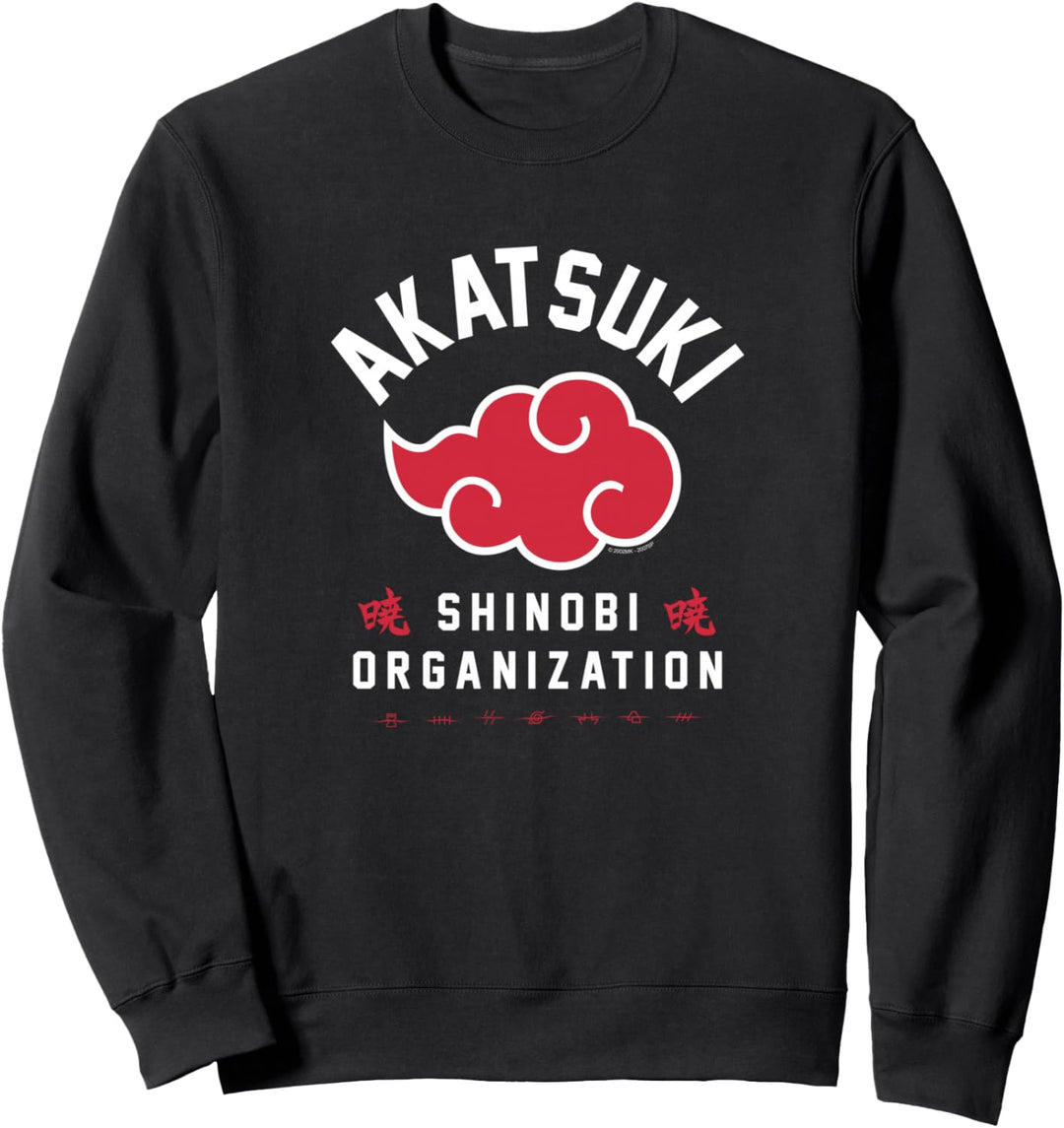 Naruto Shippuden Akatsuki Shinobi Organisation Sweatshirt