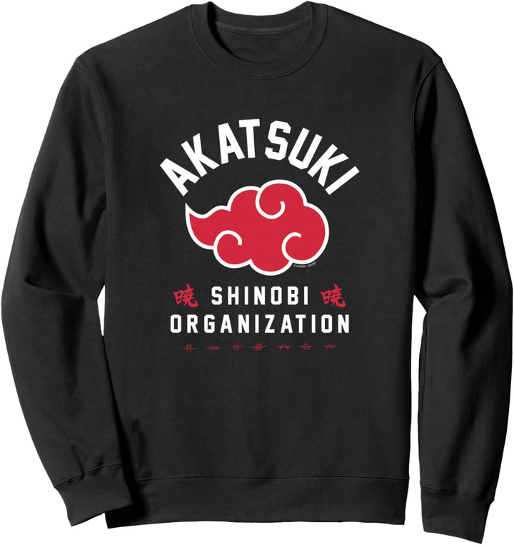 Naruto Shippuden Akatsuki Shinobi Organisation Sweatshirt