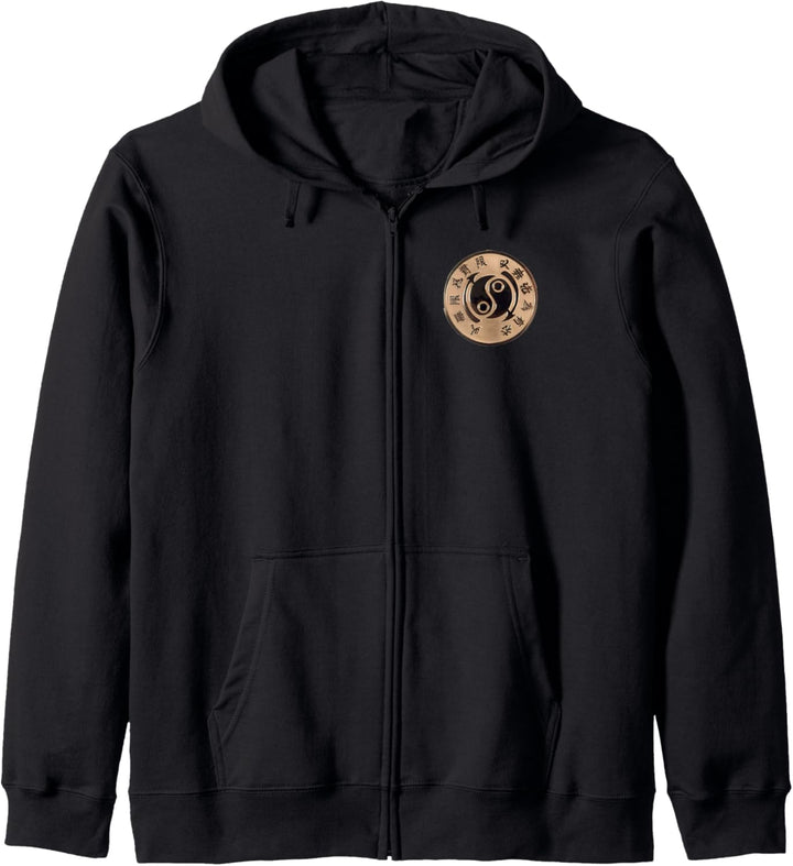 Alte Schule JKD Jeet Kune Do YinYang Kapuzenjacke