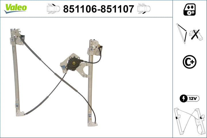 VALEO Fensterheber 851106