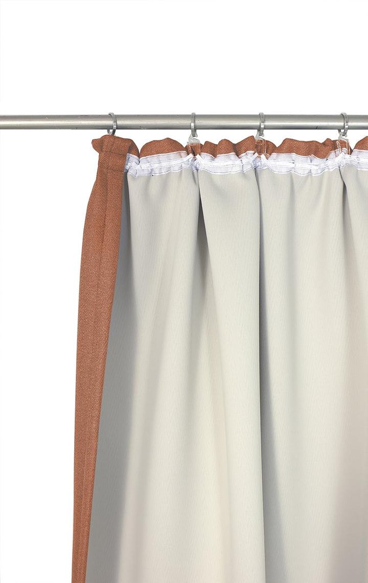 Wirth Fertigschal mit Kräuselband, Polyester, Terra, 255 x 132 cm 255 x 132 cm Terra, 255 x 132 cm T