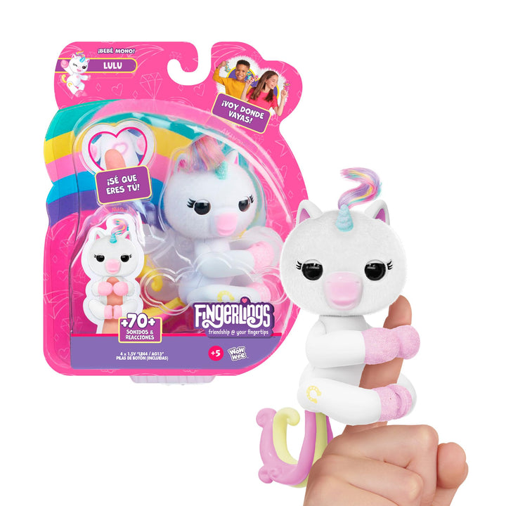 Fingerlings 2.0 Basic Unicorn- Lulu