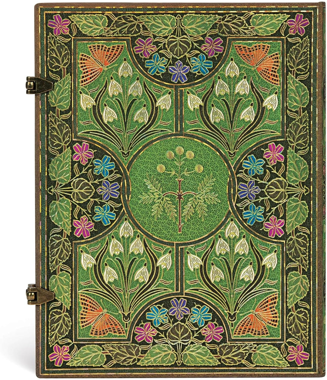 Paperblanks Blühende Poesie Notizbuch Ultra Liniert, Ultra (230 x 180)