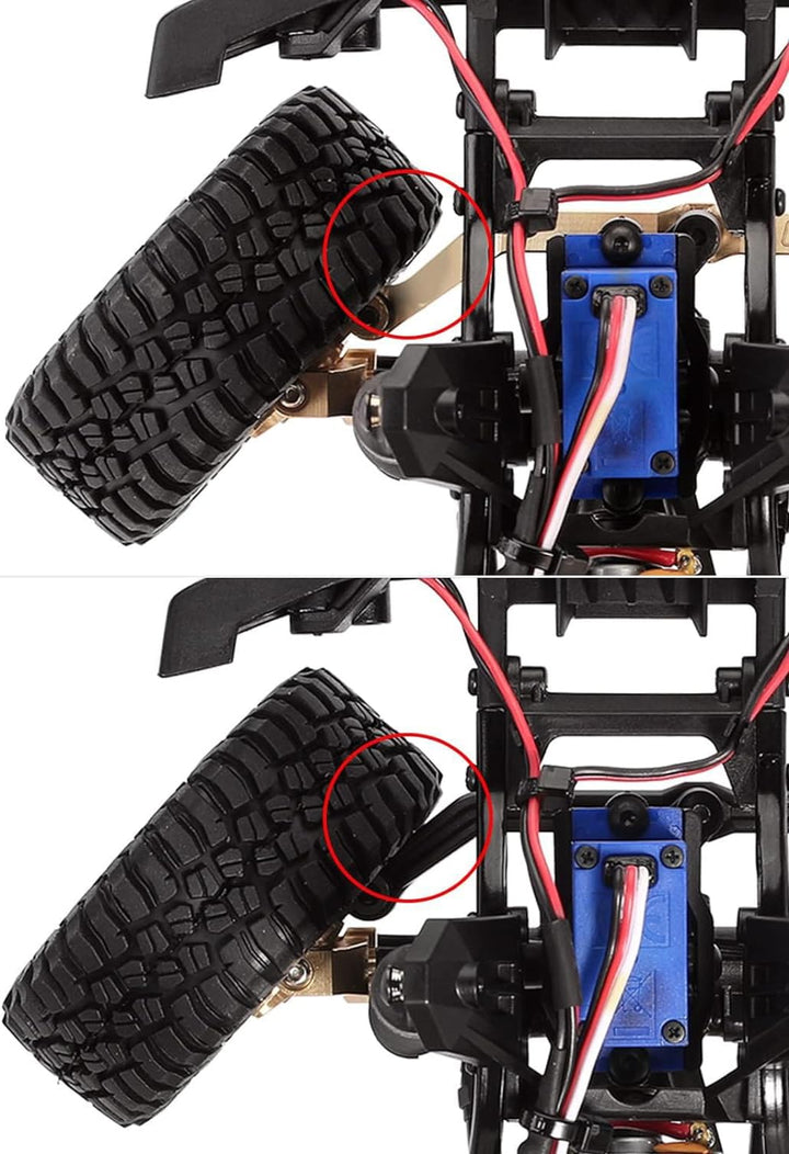 Messing Lenkglied für TRX4M Upgrade Teile 1/18 RC Crawler Auto Full Clearance